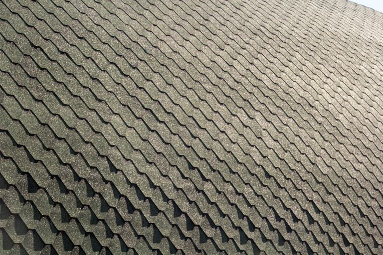 shingled roof